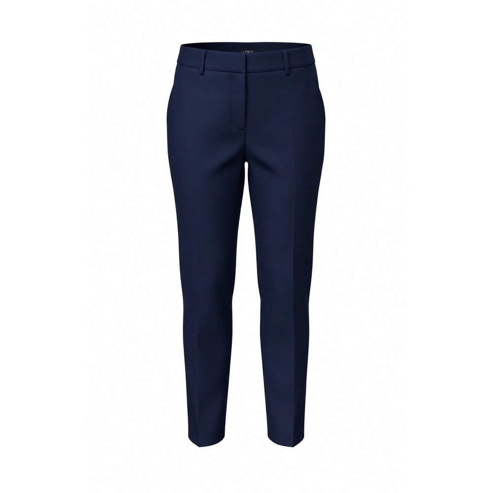 LOFT Petites Pants 10P Marisa Skinny Ankle Pants Navy Blue Dress Trousers New